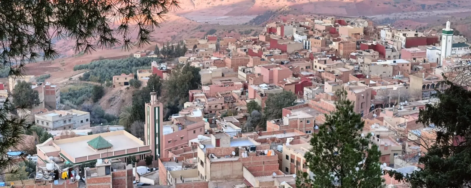 صورة بانورامية للقباب